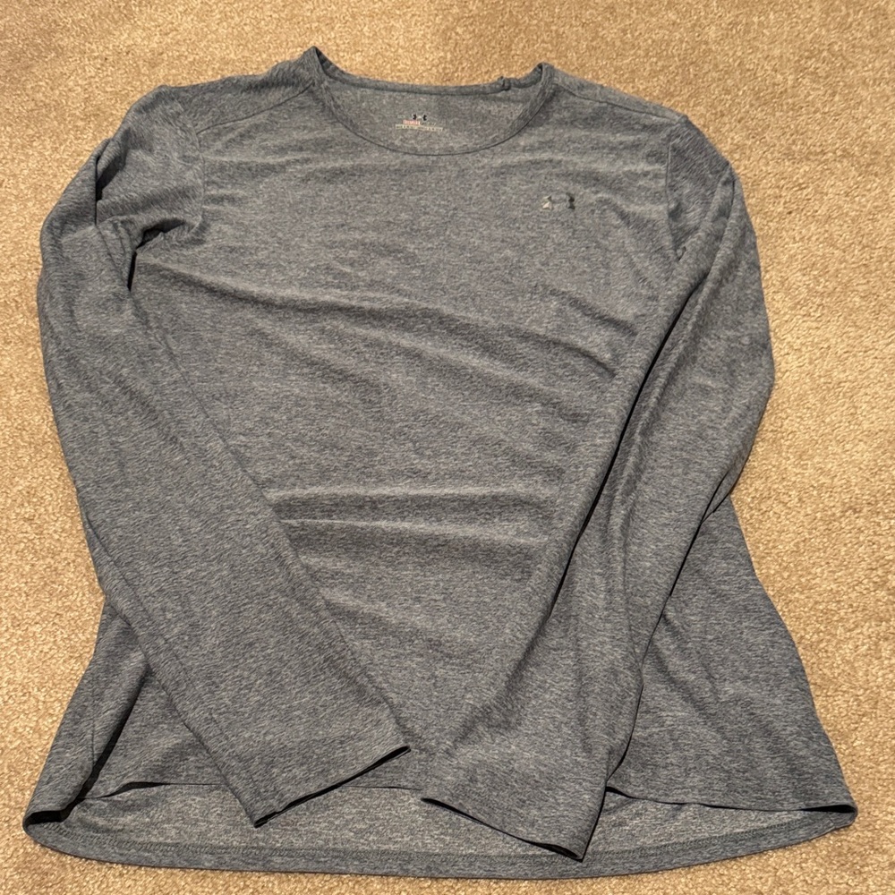 Women’s Gray Long Sleeve Adidas active top
